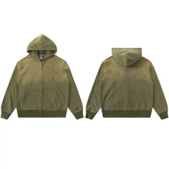Vale Forever Carver Zip Up Hoodie Ice Light Green