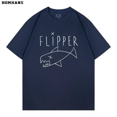 American retro Nirvana band, simple short sleeved T-shirt with combed pure cotton, loose fit, large size, no drop in picture (2)