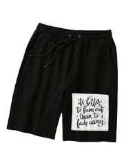 Kurt cobain nirvana rock and roll patch shorts for men and women, hoodie, looped fabric pants (2)