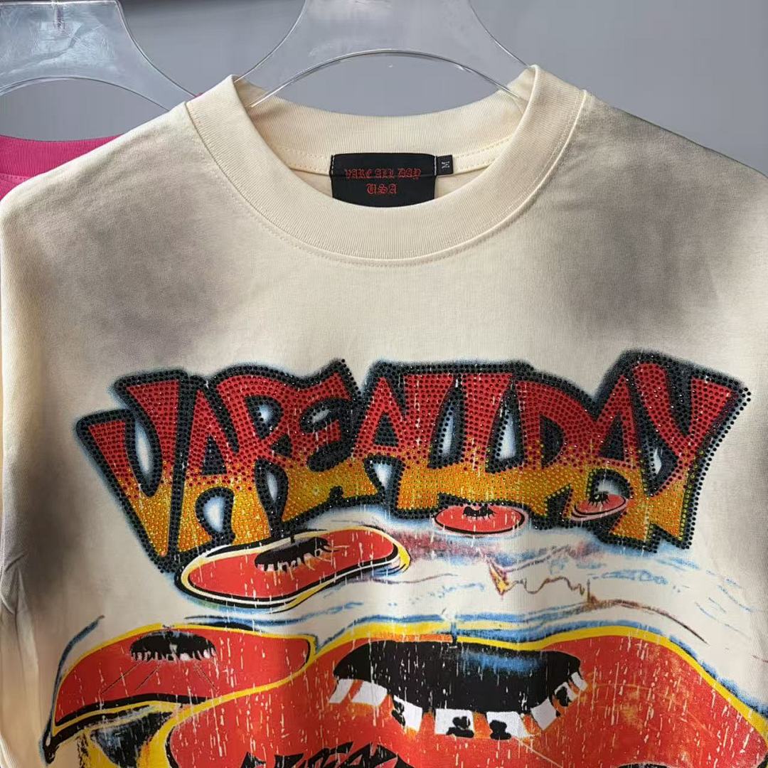 Vare All Day UFO Graphic Tee | Cream Washed