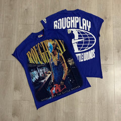 Rough Club Vintage Skeleton Graphic T-Shirt