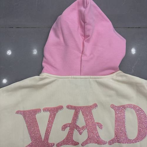 VARE All Day Vintage Pop Icon Graphic Zip Up Hoodie