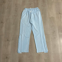 Rough Play Rhinestone Track Pants Light Blue