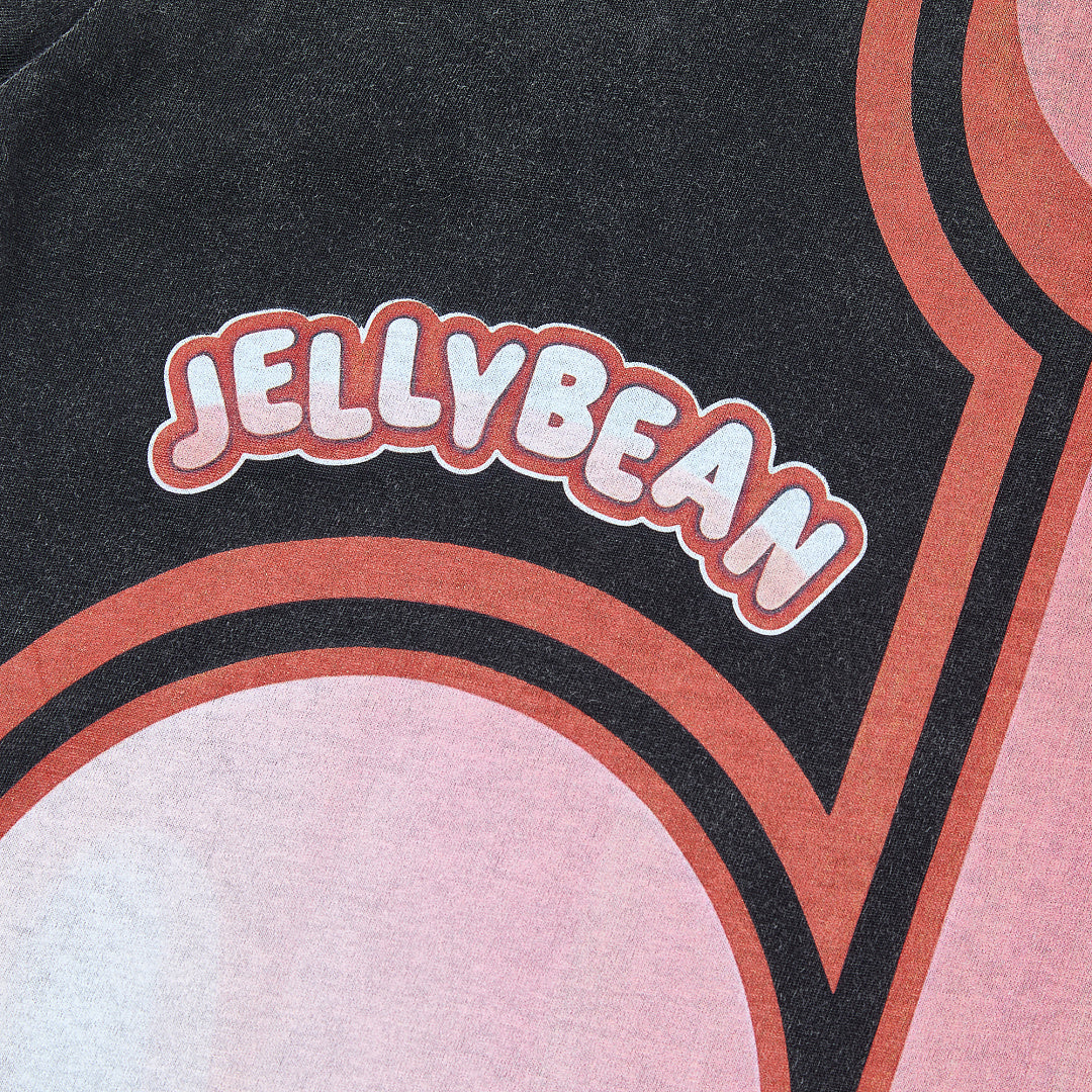 Jellybean Big J Logo Tee | Black Back Print