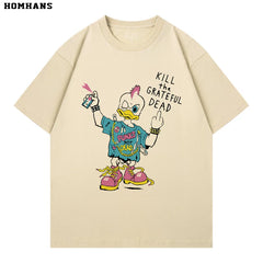 Neutral Punk Nirvana Band Direct Spray Breathable Printed Cotton Short sleeved T-shirt/Kurt Cobain/NIRVANA