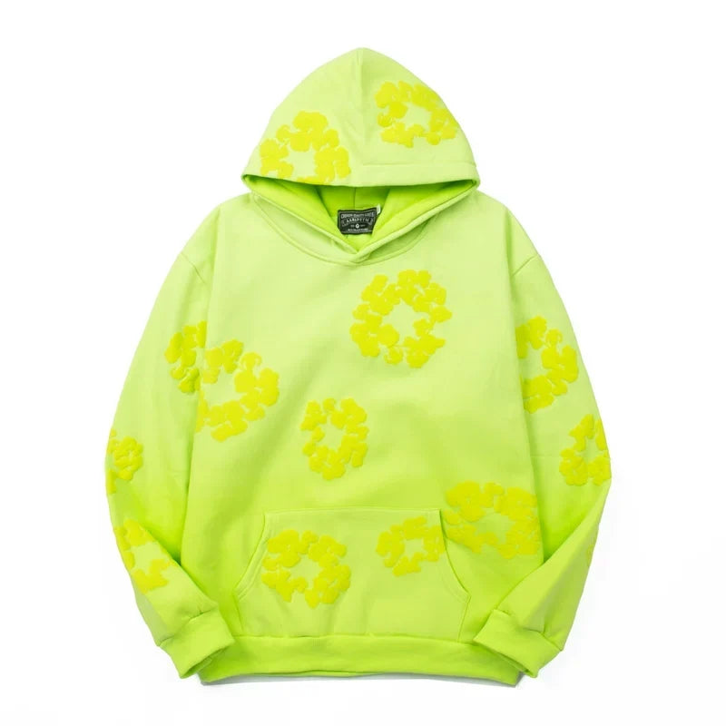 Denim Tears High Street Fleece Hoodie green