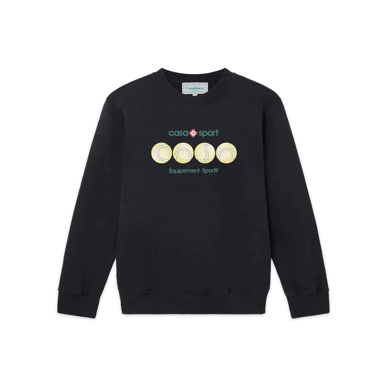 Casablanca Casa Sport Medallion Graphic Sweatshirt - Black